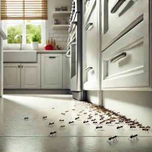 Formiche nella cucina delle nostre abitazioni